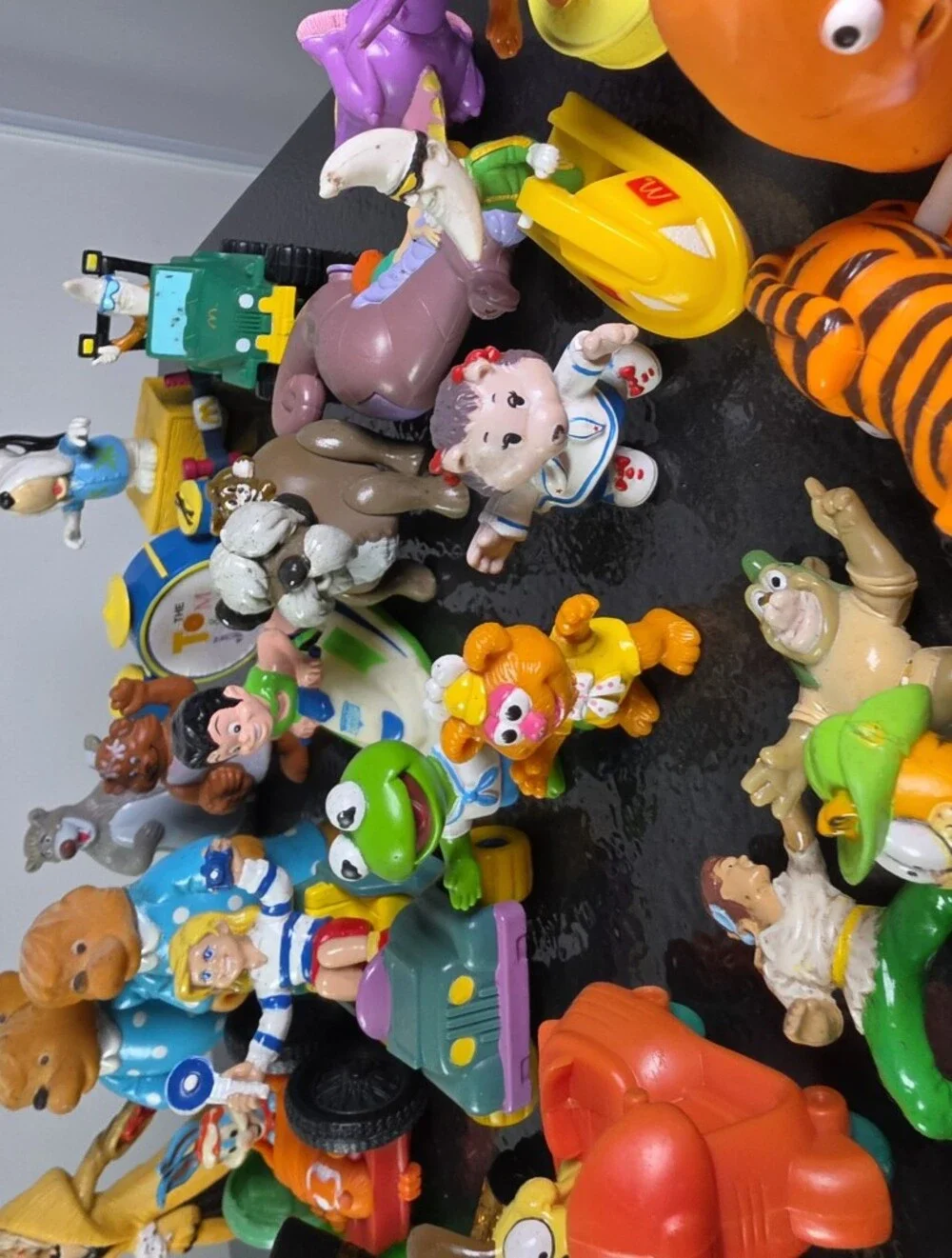 Vintage Fast Food Promotional And Cartoon Character Toys 56 Pieces